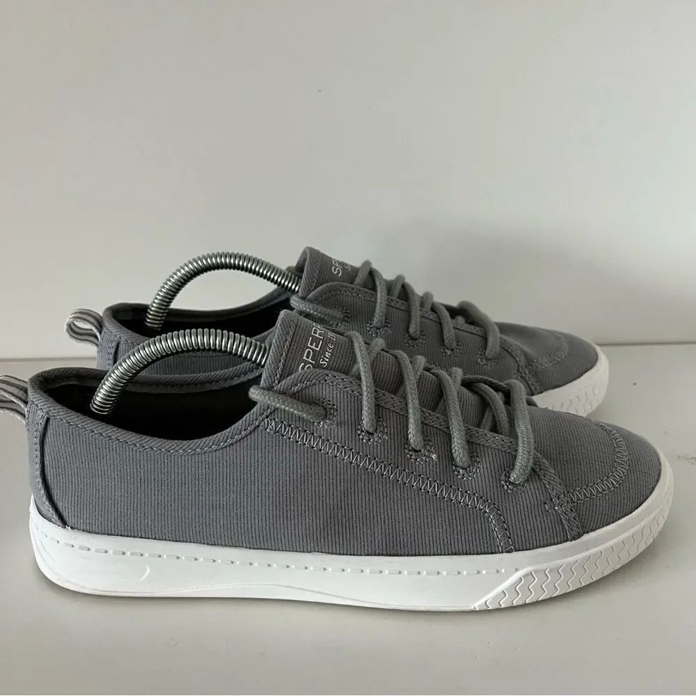 Sperry Shorefront Gray Shoes Size 7 Top Sider sneakers